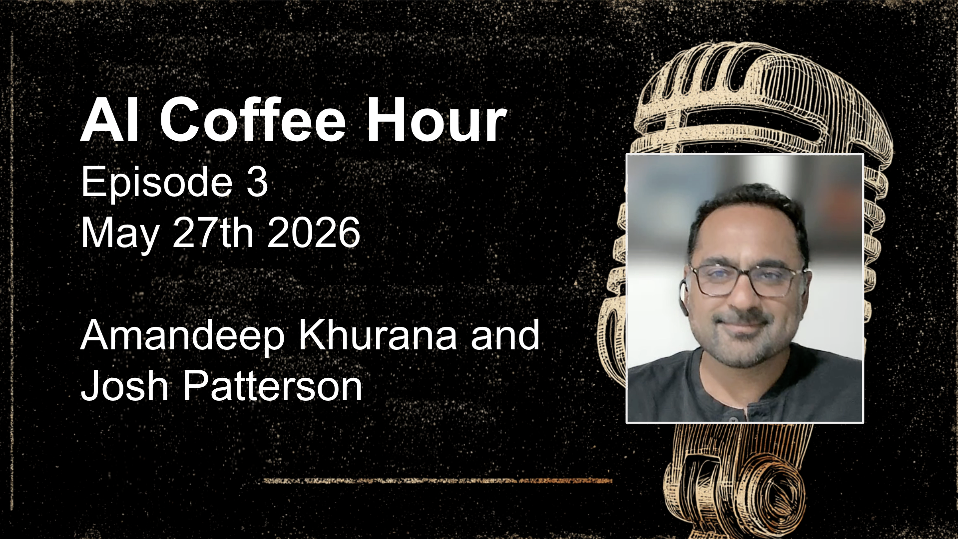 Episode 3 — Amandeep Khurana and Josh Patterson